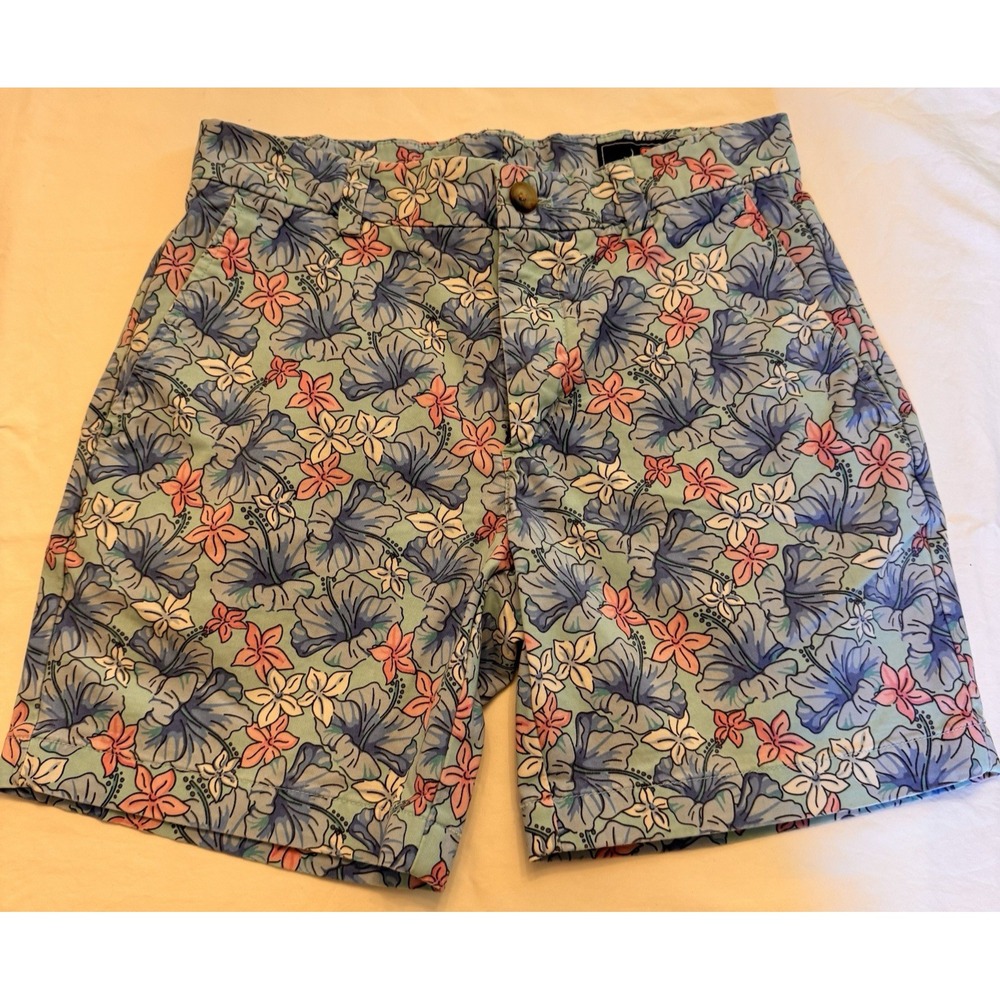 Vineyard Vines Men's 28 Breaker Shorts‎ Floral Print European Preppy 6" Inseam